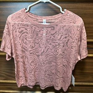 NWT Lululemon Cates Tee Veil Size 10